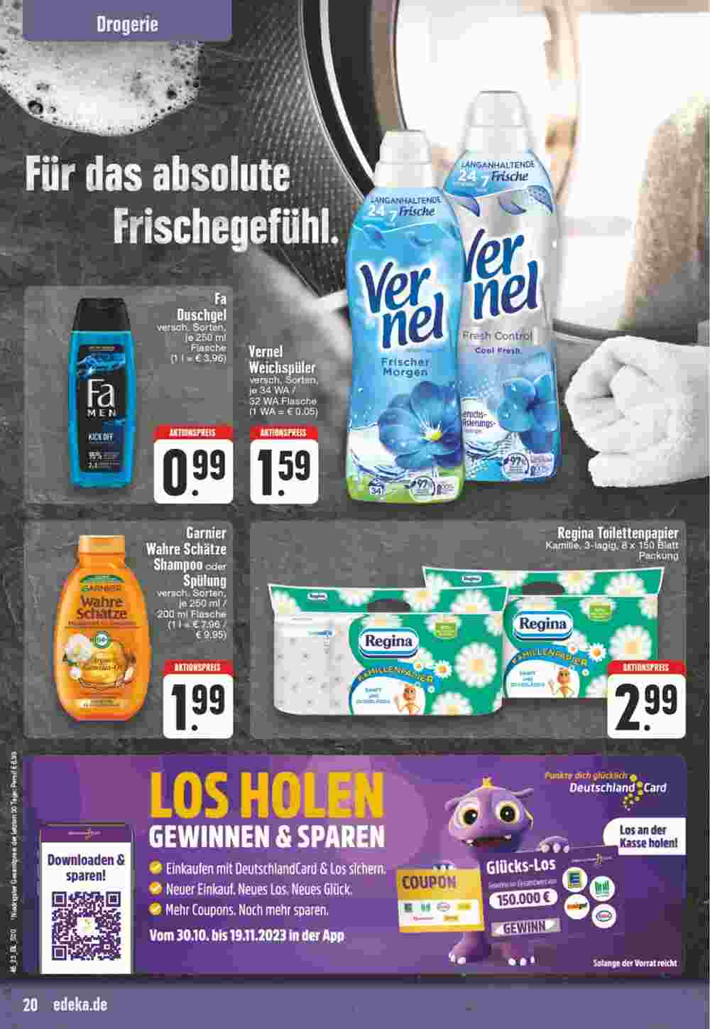 Edeka Wegner Prospekt (ab 13.11.2023) zum Blättern - Seite 20