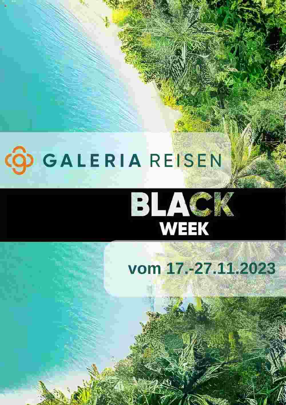 Galeria Reisen Prospekt (ab 17.11.2023) zum Blättern - Seite 1