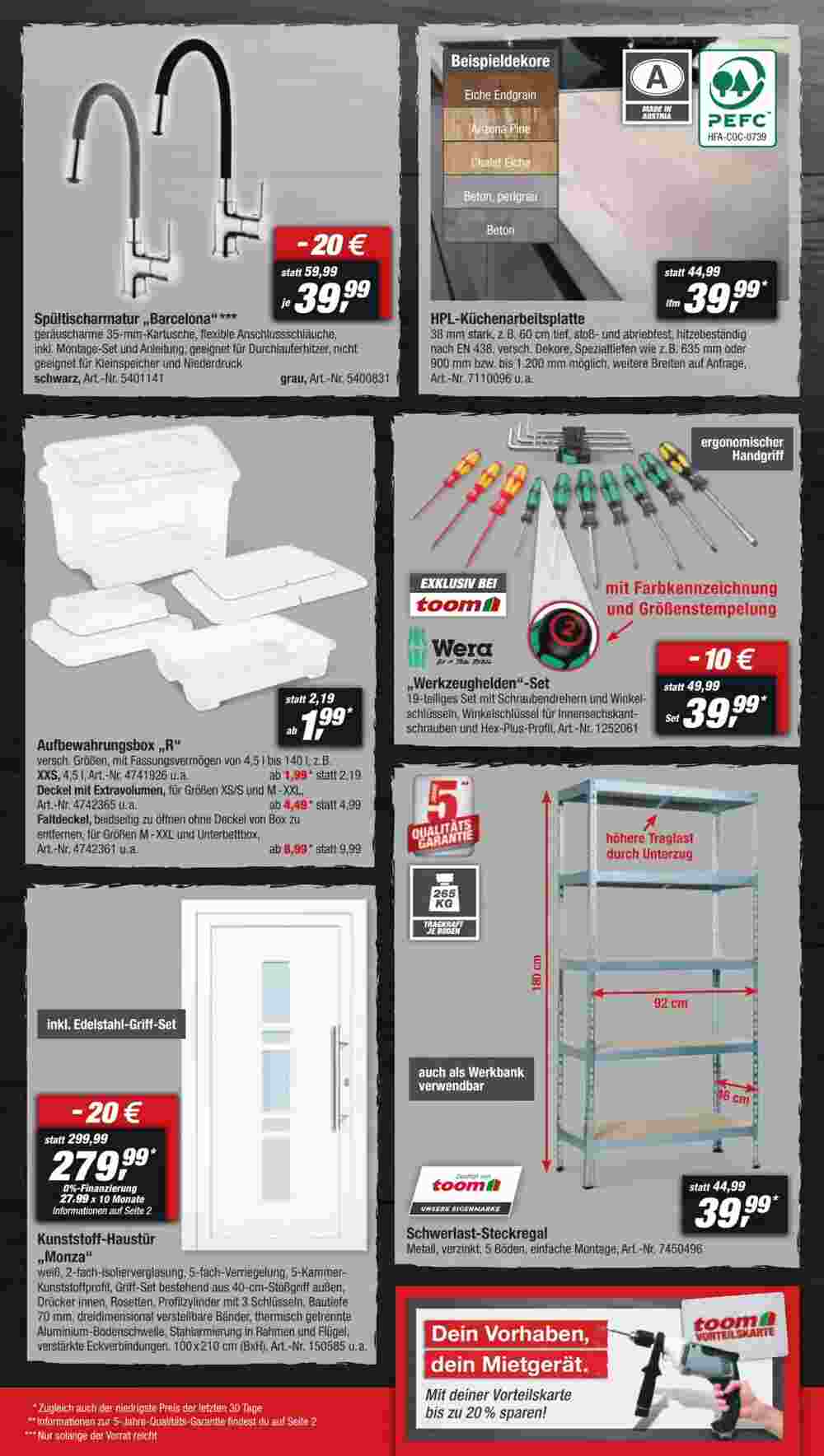 toom Baumarkt Prospekt (ab 18.11.2023) zum Blättern - Seite 6