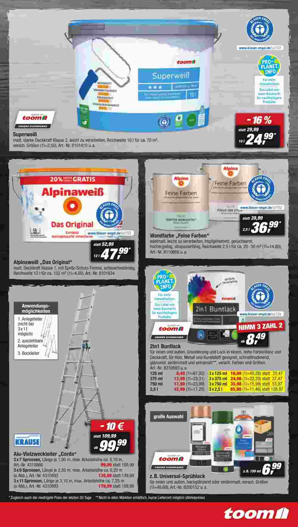 toom Baumarkt Prospekt (ab 18.11.2023) zum Blättern - Seite 7
