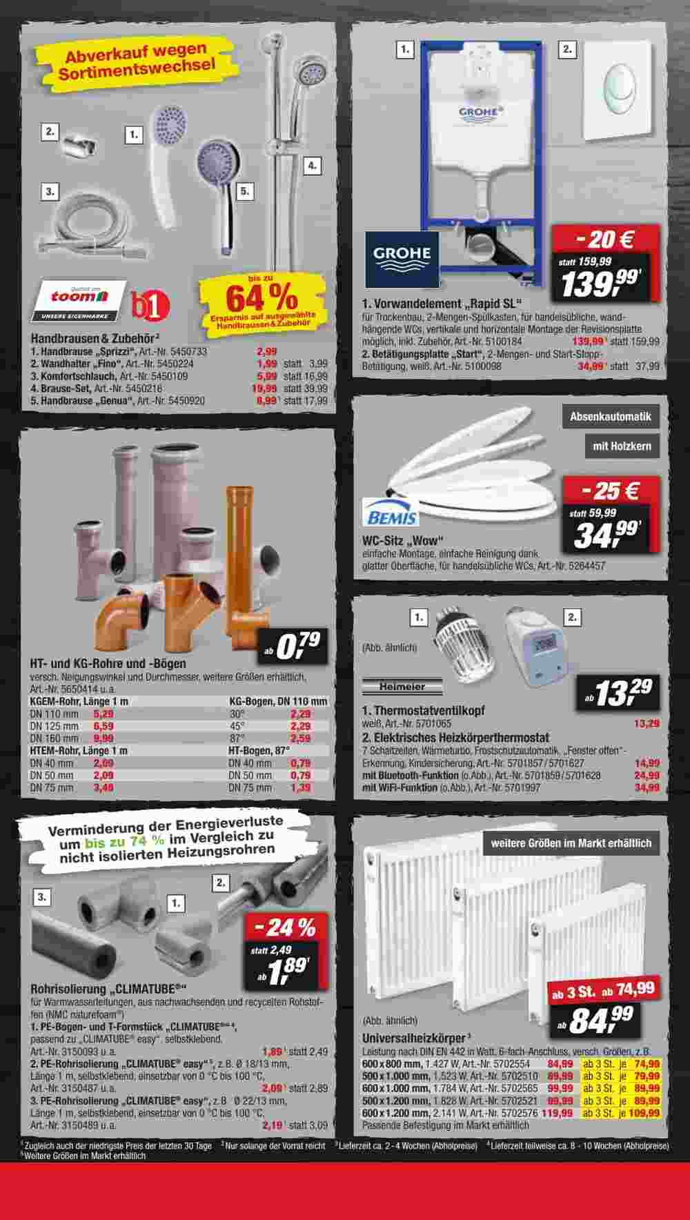 toom Baumarkt Prospekt (ab 18.11.2023) zum Blättern - Seite 8