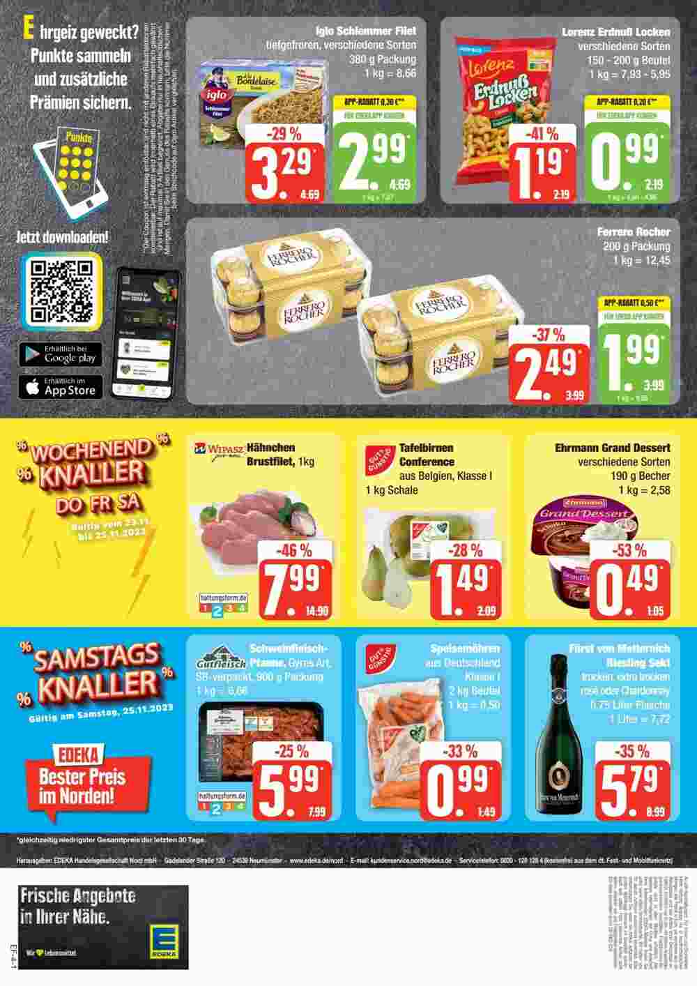 Edeka Frischemarkt Prospekt (ab 19.11.2023) zum Blättern - Seite 4