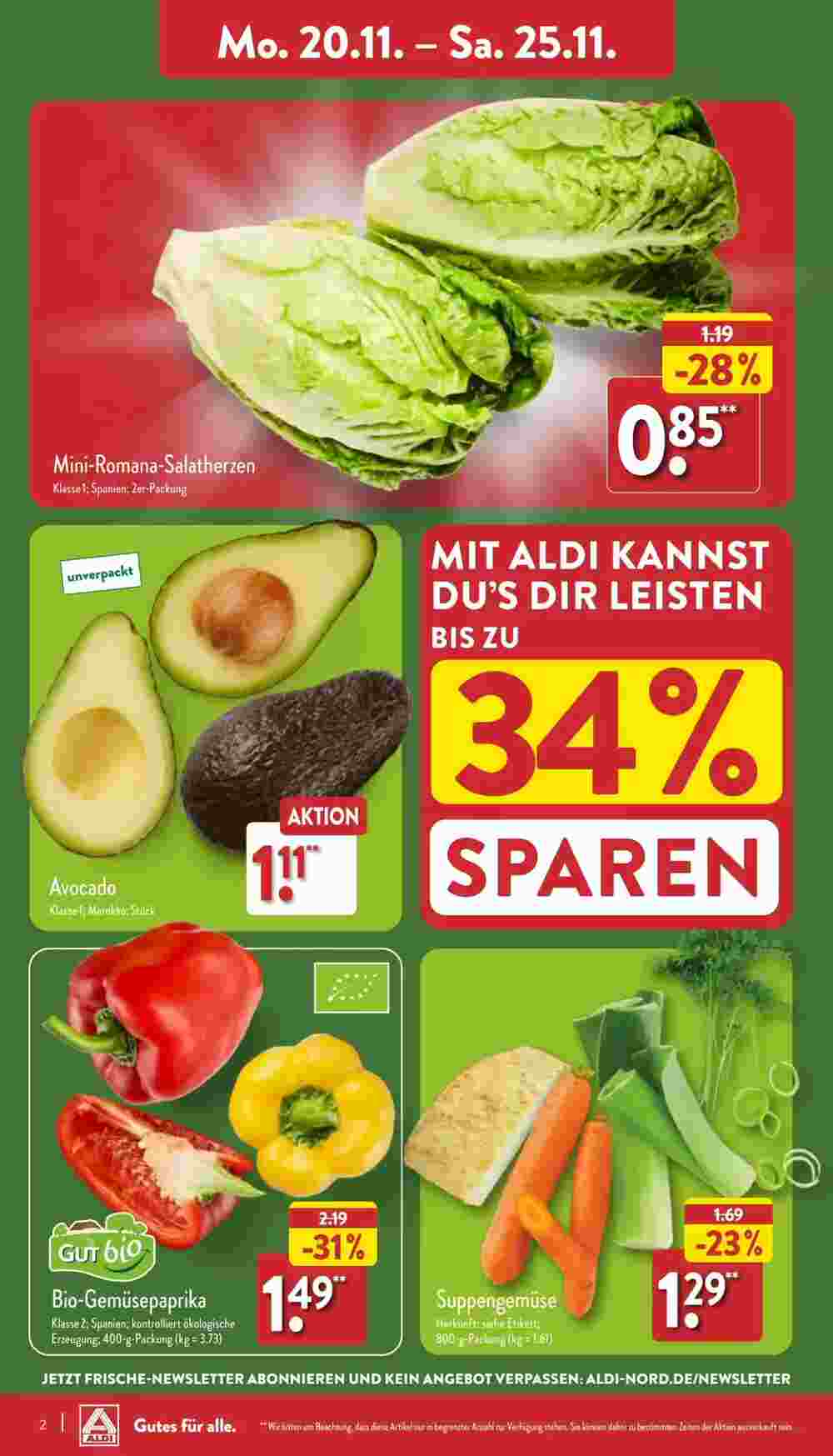 Aldi Nord Prospekt (ab 19.11.2023) zum Blättern - Seite 2