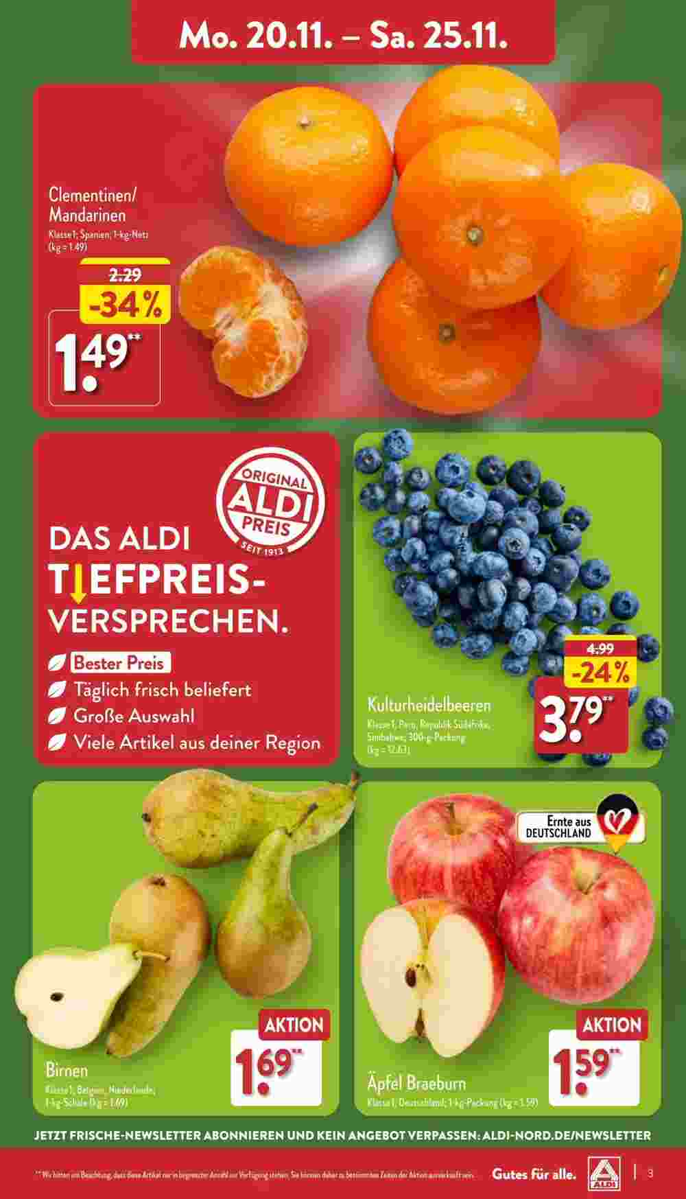 Aldi Nord Prospekt (ab 19.11.2023) zum Blättern - Seite 3