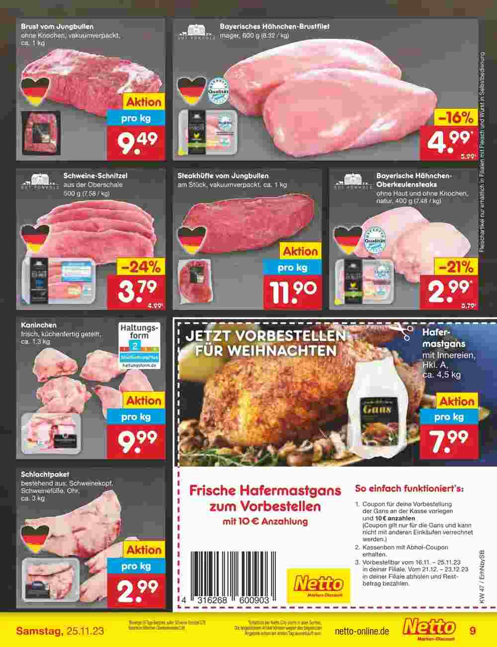Netto Marken-Discount Prospekt (ab 20.11.2023) zum Blättern - Seite 11