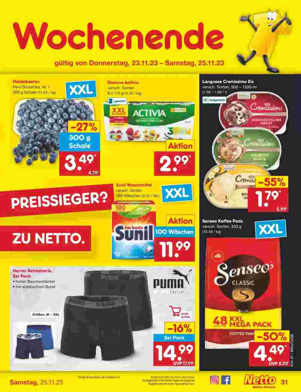 Netto Marken-Discount Prospekt (ab 20.11.2023) zum Blättern - Seite 35