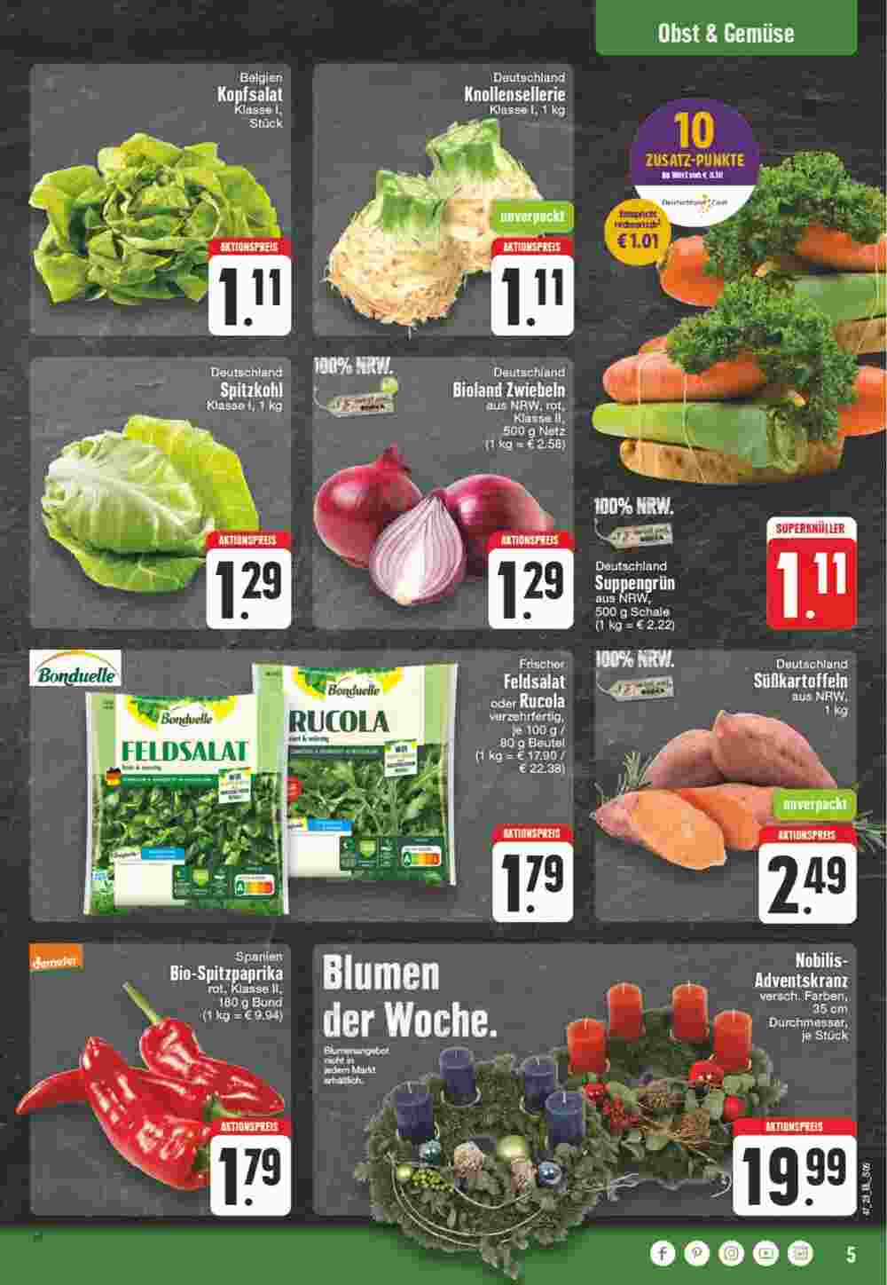 Edeka Wegner Prospekt (ab 20.11.2023) zum Blättern - Seite 5