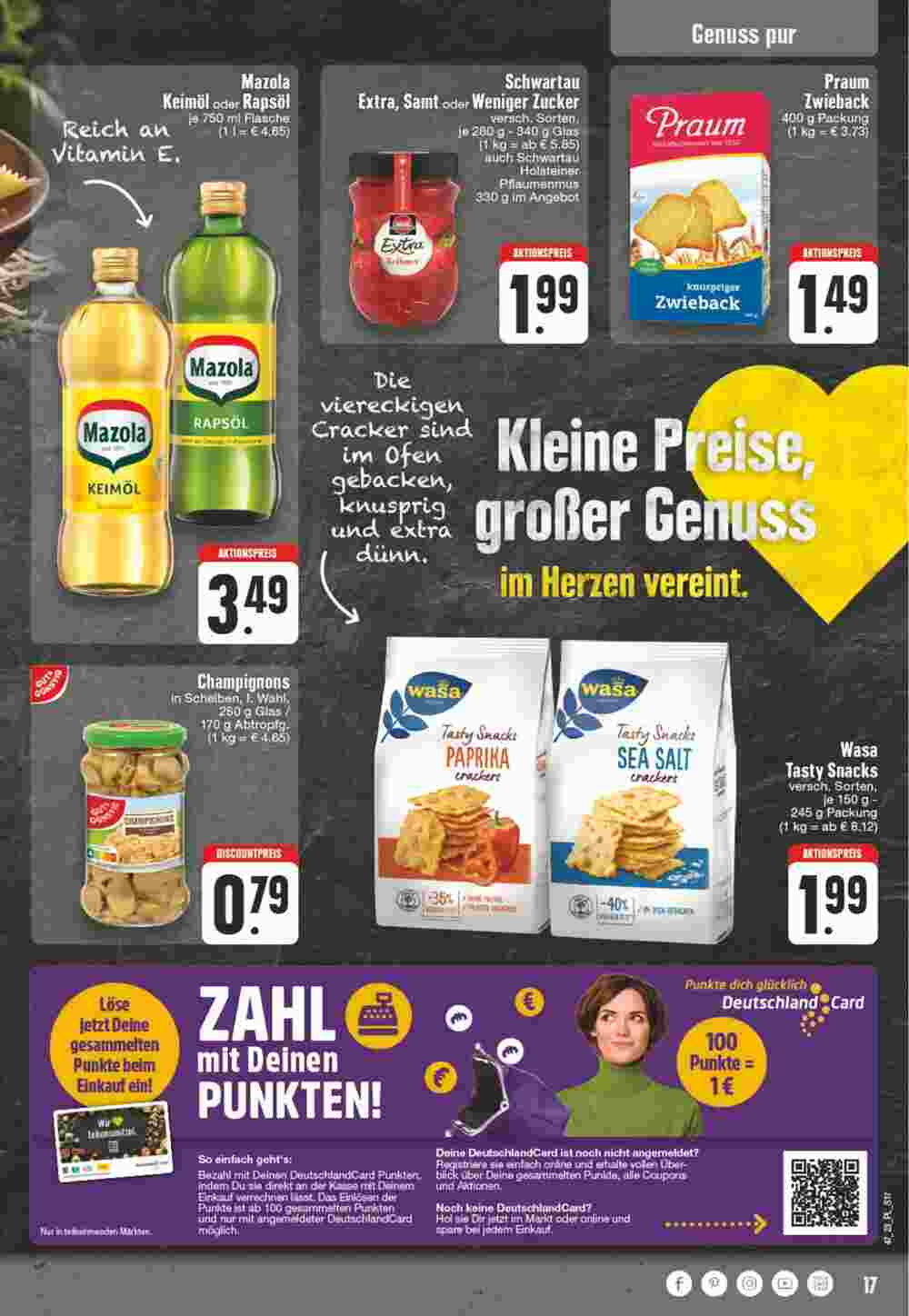 EDEKA Vogl Prospekt (ab 20.11.2023) zum Blättern - Seite 17