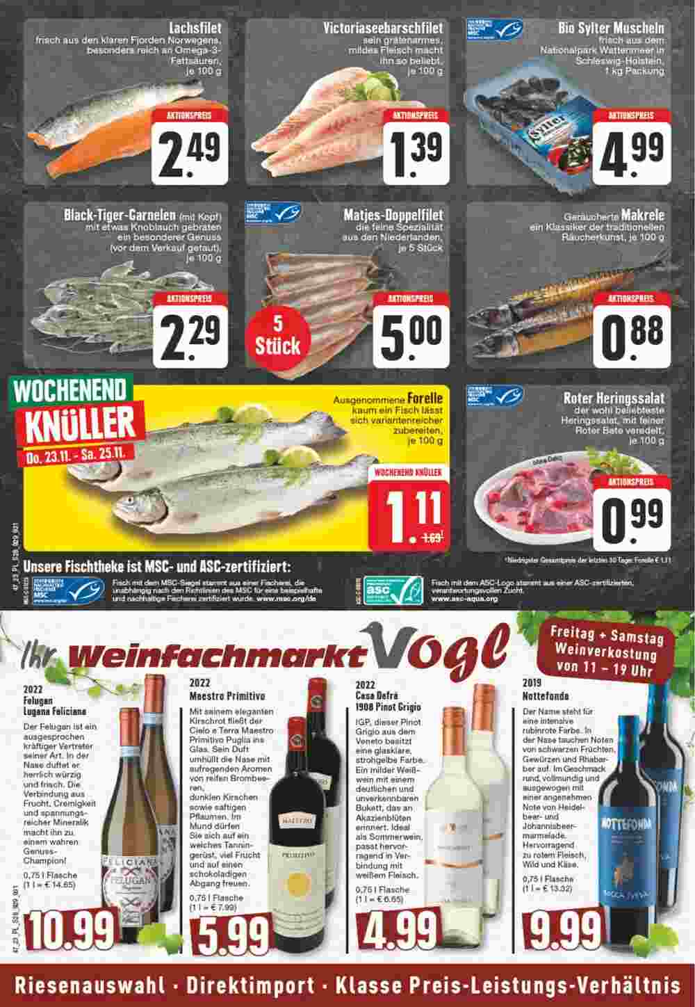 EDEKA Vogl Prospekt (ab 20.11.2023) zum Blättern - Seite 28