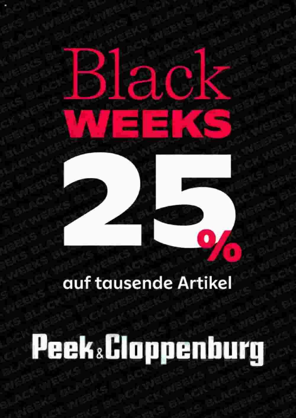 Peek & Cloppenburg Prospekt (ab 20.11.2023) zum Blättern - Seite 1