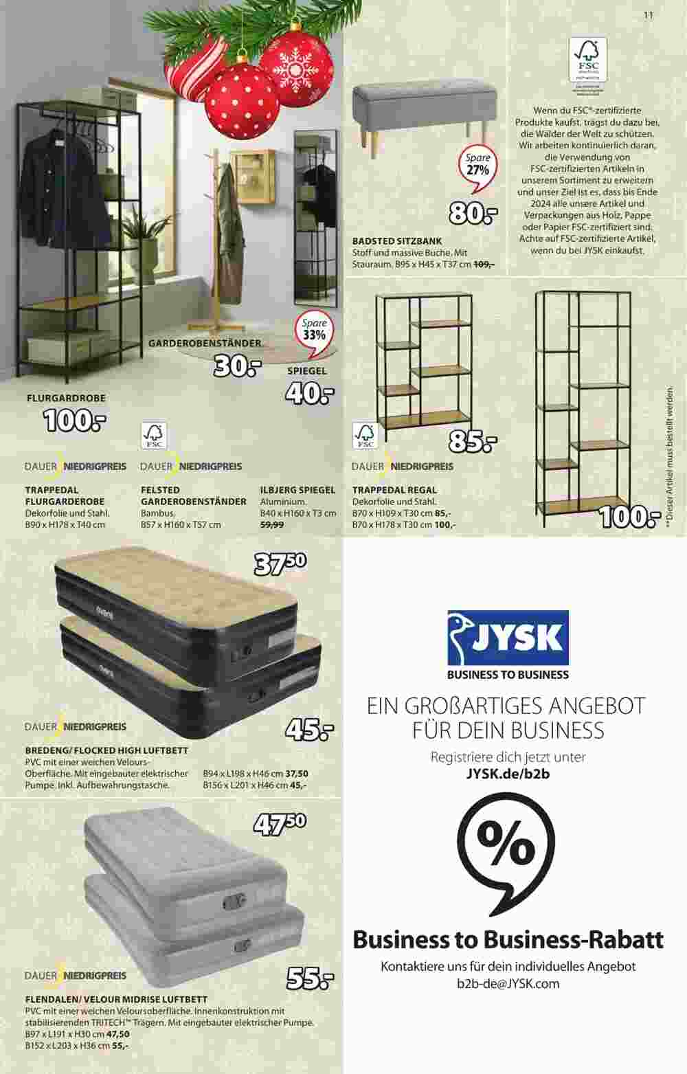 Jysk Prospekt (ab 20.11.2023) zum Blättern - Seite 12