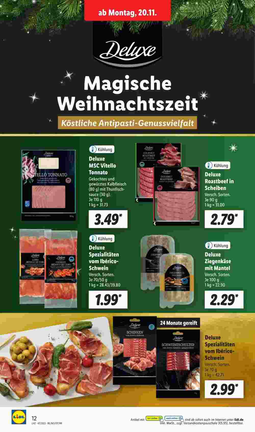 Lidl Prospekt (ab 20.11.2023) zum Blättern - Seite 14