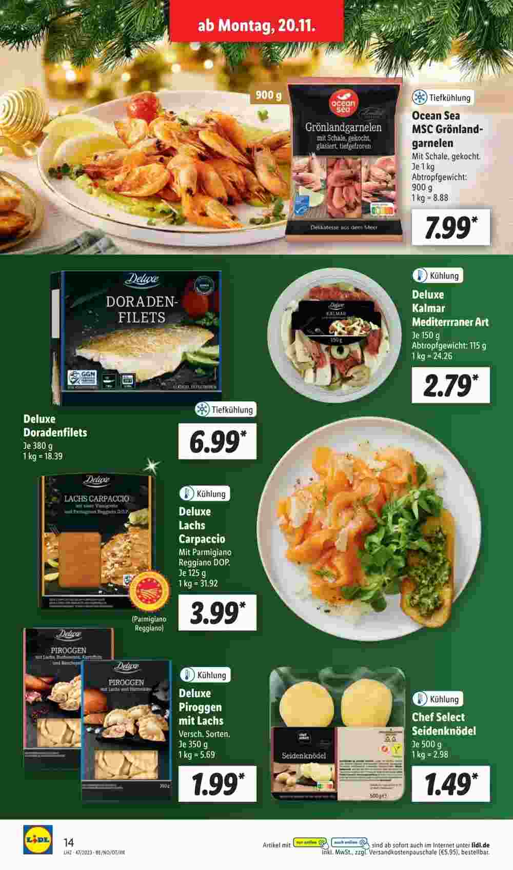 Lidl Prospekt (ab 20.11.2023) zum Blättern - Seite 16