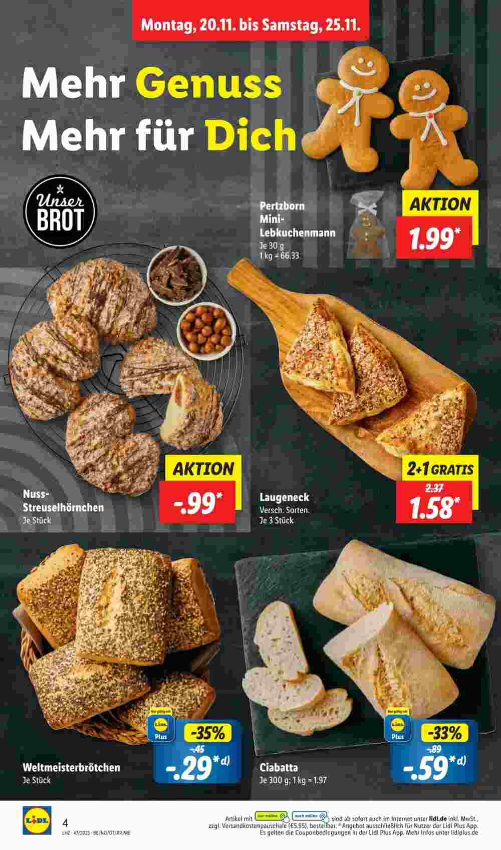 Lidl Prospekt (ab 20.11.2023) zum Blättern - Seite 4