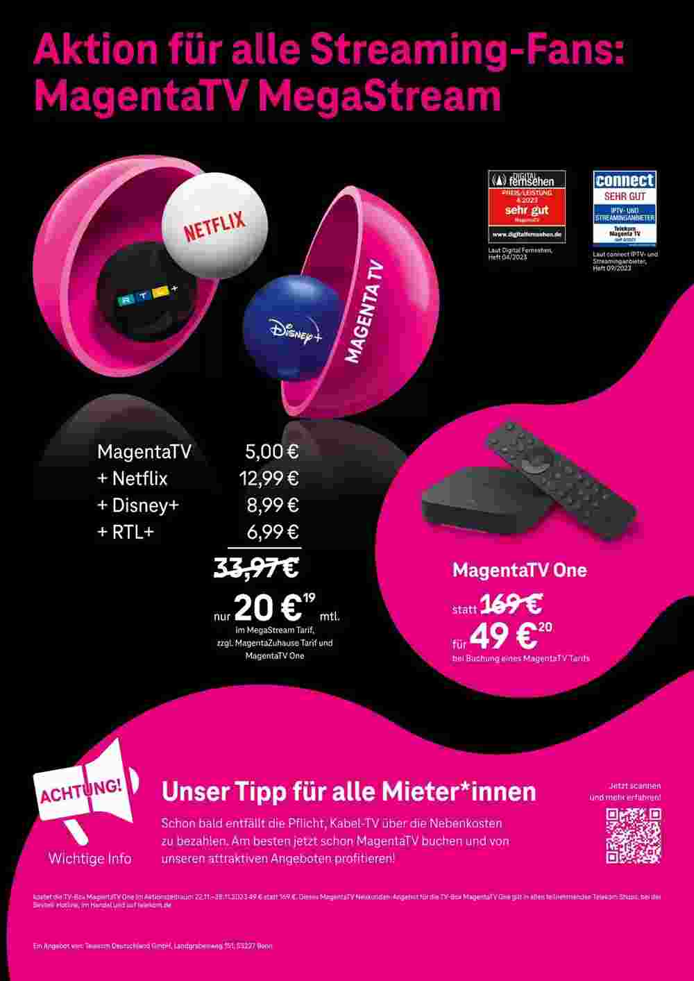 Telekom Shop Prospekt (ab 21.11.2023) zum Blättern - Seite 11