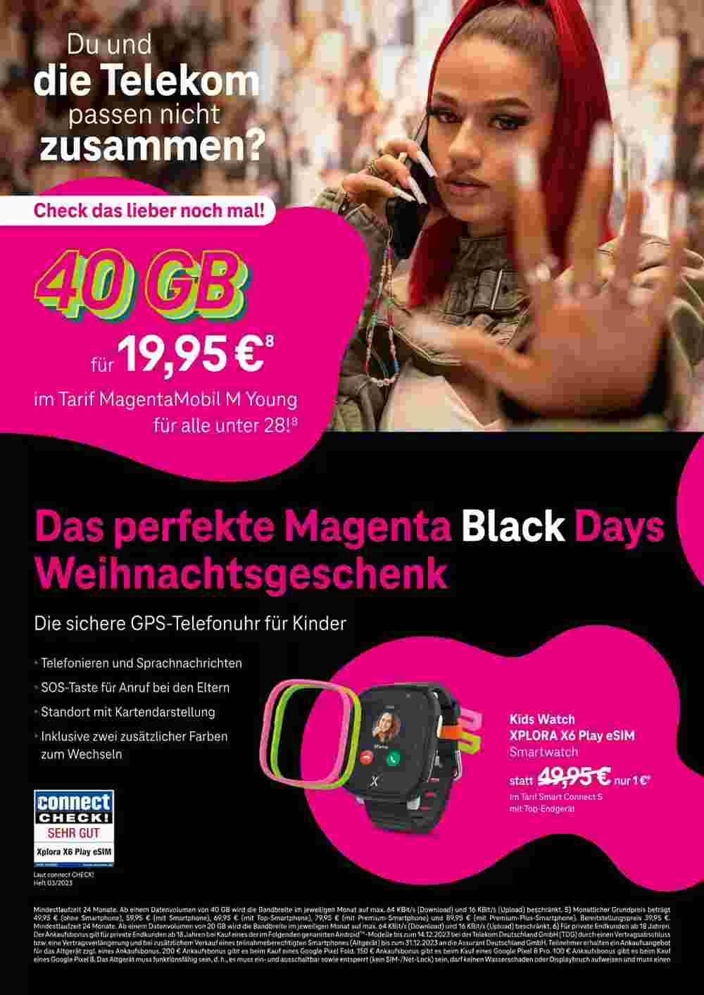 Telekom Shop Prospekt (ab 21.11.2023) zum Blättern - Seite 4