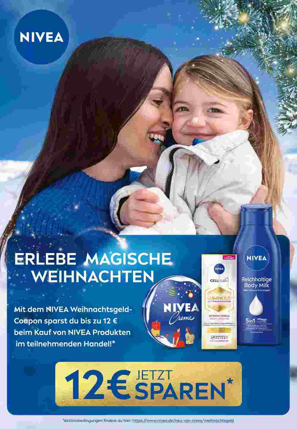 Nivea Prospekt (ab 22.11.2023) zum Blättern - Seite 1