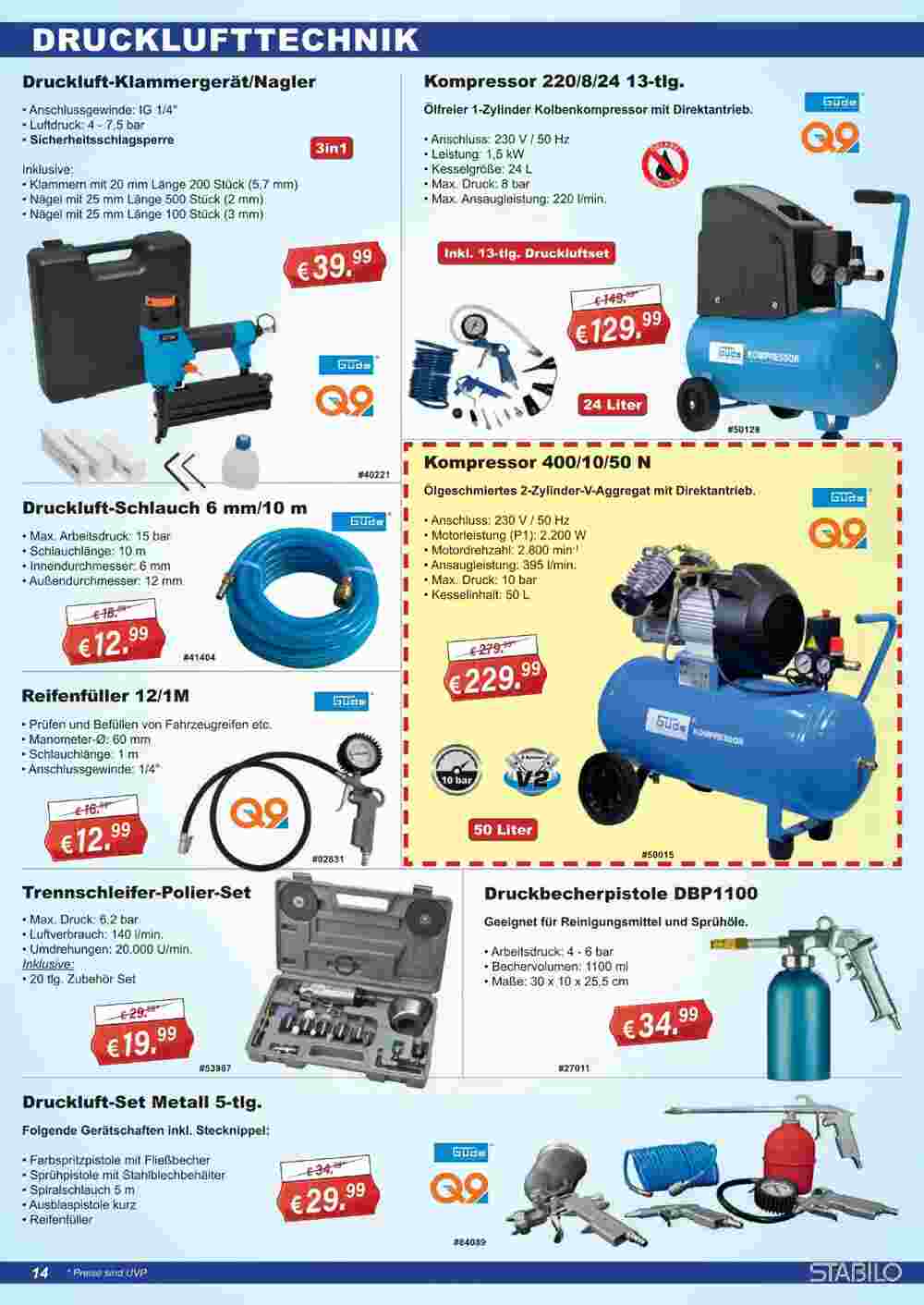 Stabilo Fachmarkt Prospekt (ab 22.11.2023) zum Blättern - Seite 14
