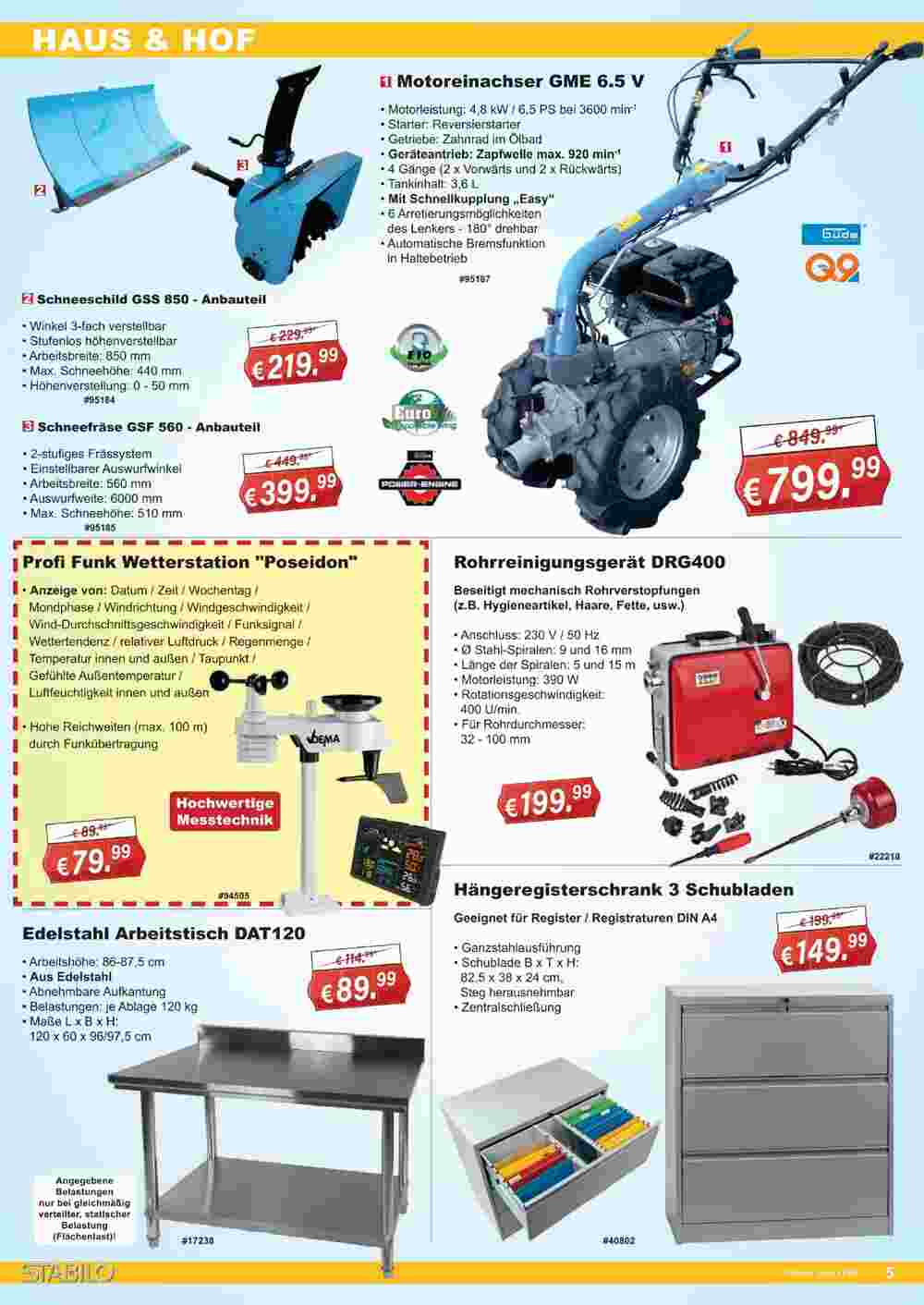 Stabilo Fachmarkt Prospekt (ab 22.11.2023) zum Blättern - Seite 5