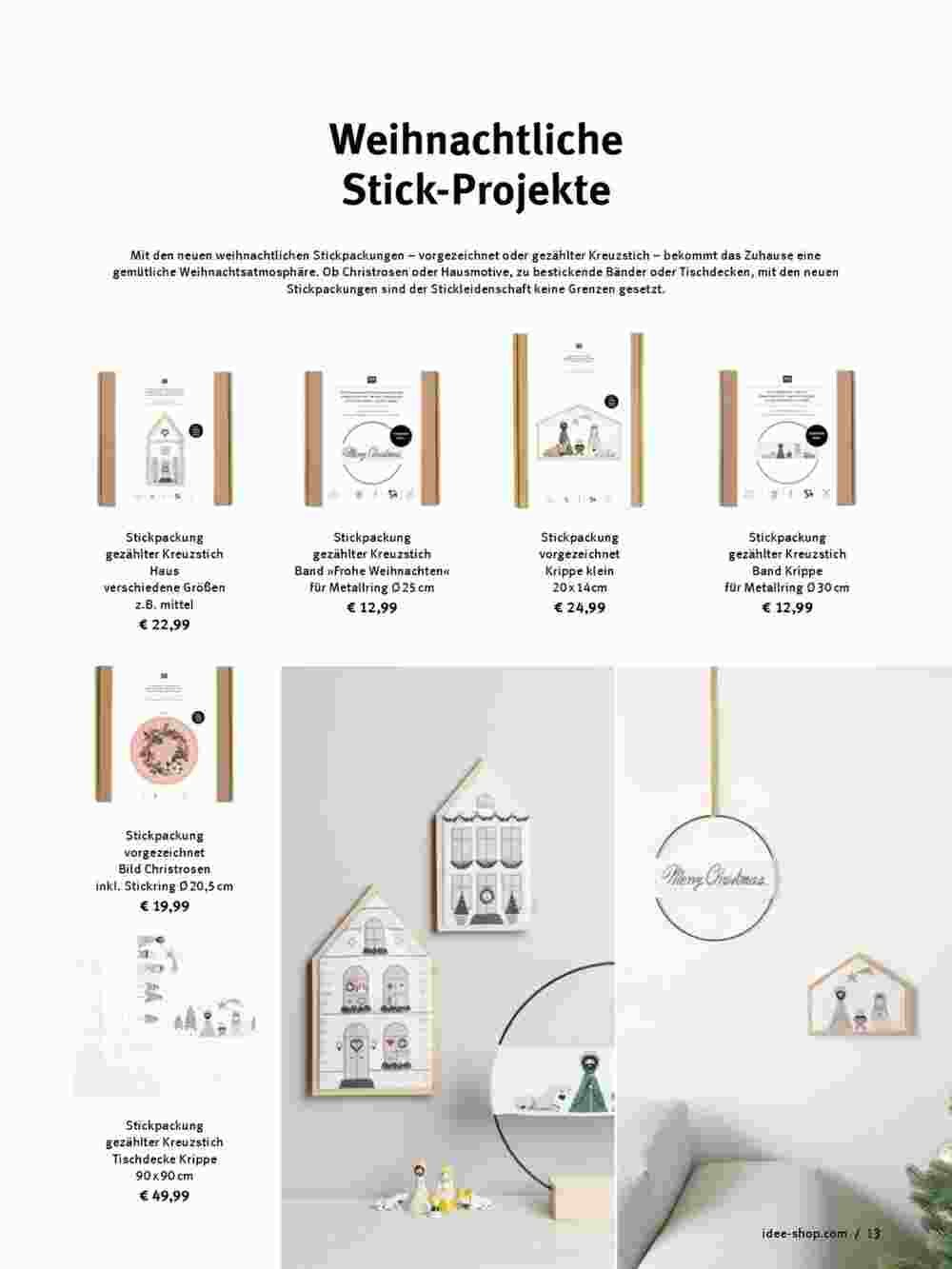 Idee Creativmarkt Prospekt (ab 24.11.2023) zum Blättern - Seite 13