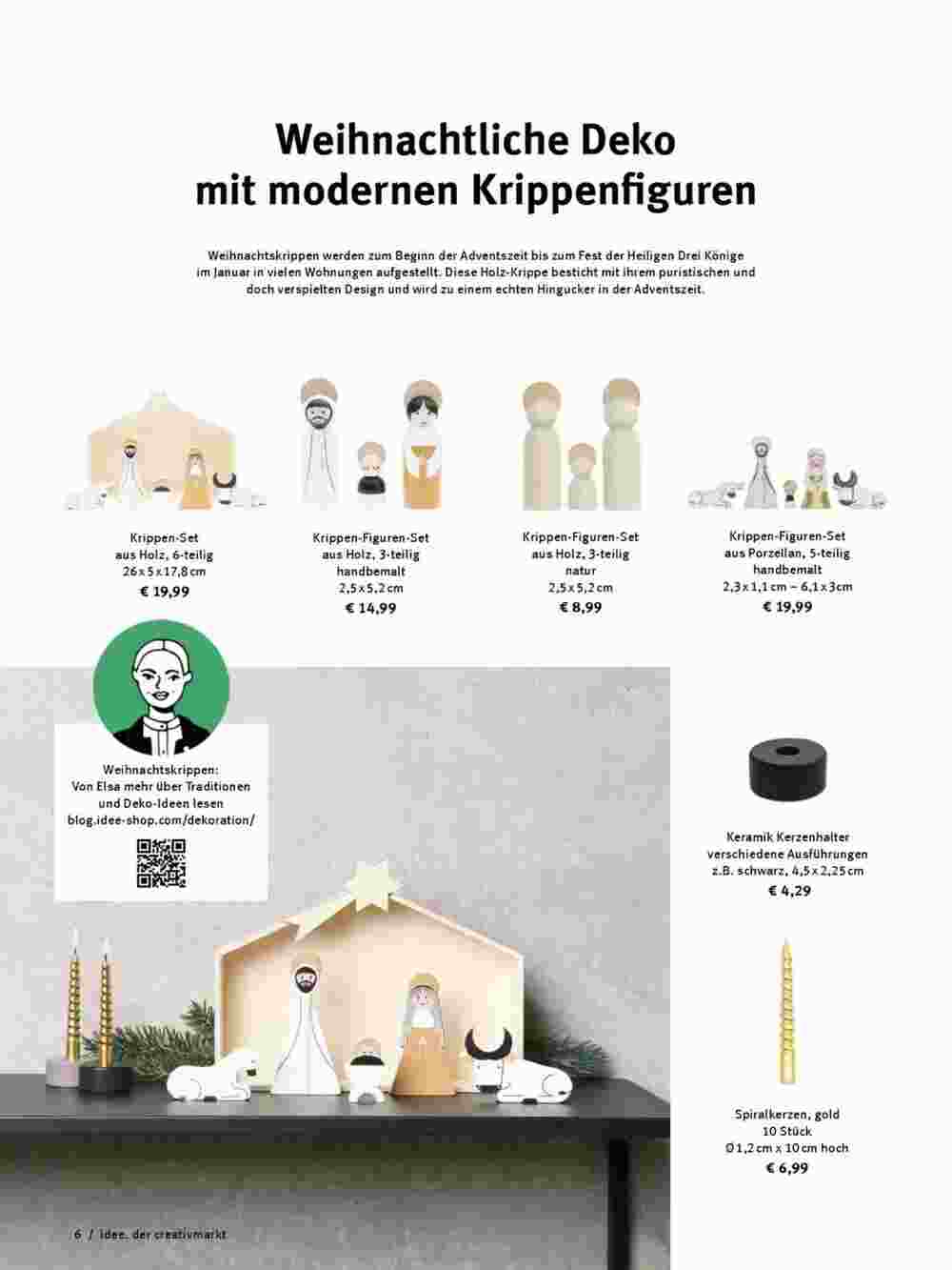 Idee Creativmarkt Prospekt (ab 24.11.2023) zum Blättern - Seite 6