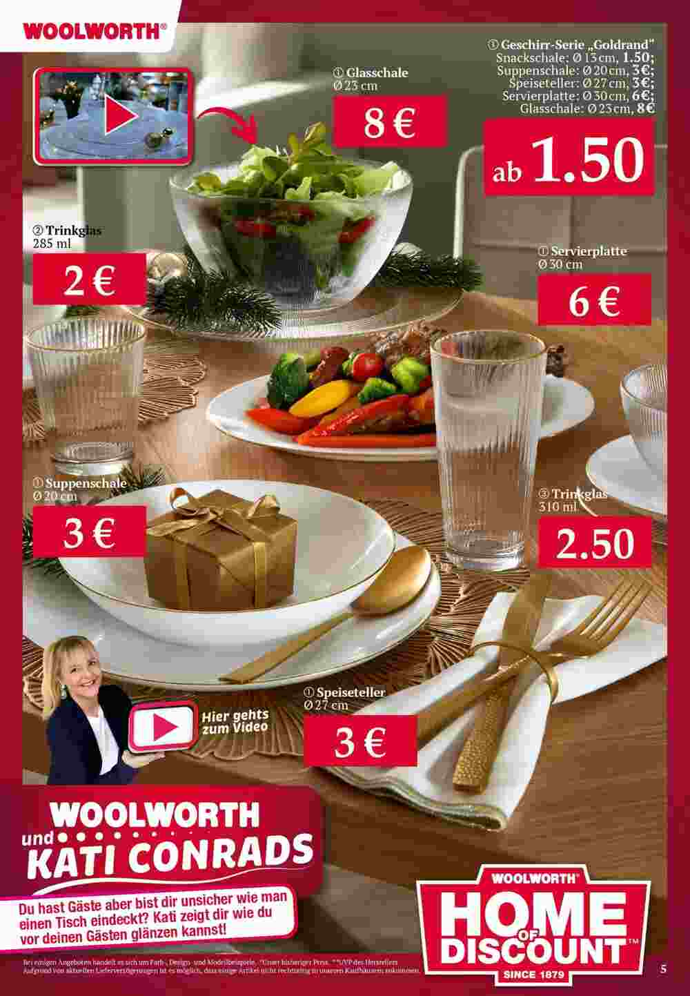 Woolworth Prospekt (ab 25.11.2023) zum Blättern - Seite 5