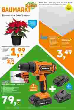 Globus Baumarkt Prospekt (ab 26.11.2023) zum Blättern