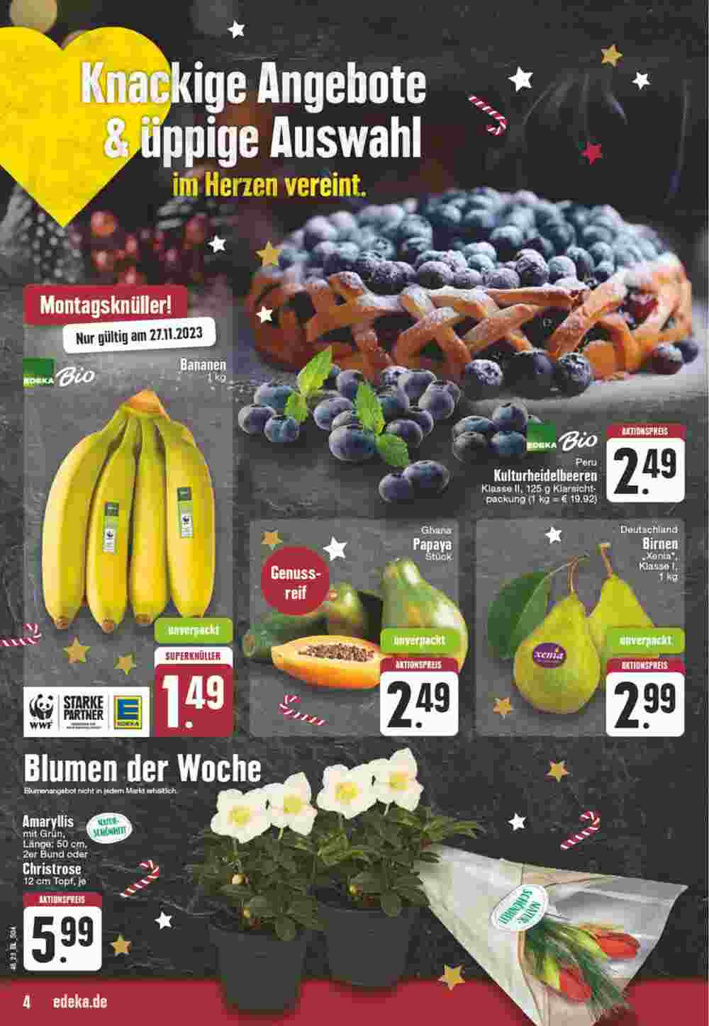 Edeka Wegner Prospekt (ab 27.11.2023) zum Blättern - Seite 4