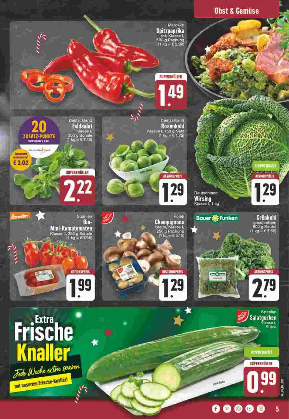 Edeka Wegner Prospekt (ab 27.11.2023) zum Blättern - Seite 5