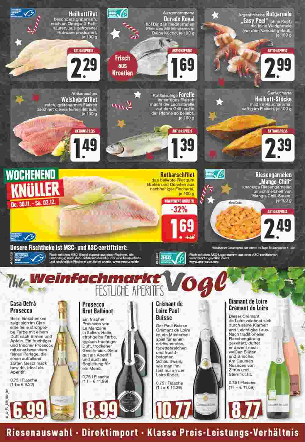 EDEKA Vogl Prospekt (ab 27.11.2023) zum Blättern - Seite 28