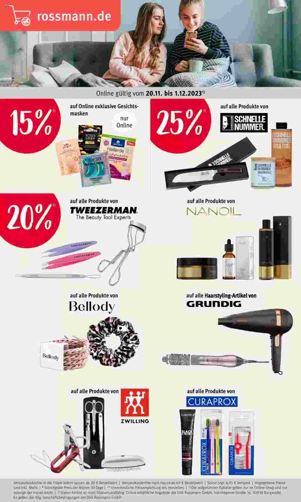 Rossmann Prospekt (ab 27.11.2023) zum Blättern - Seite 20