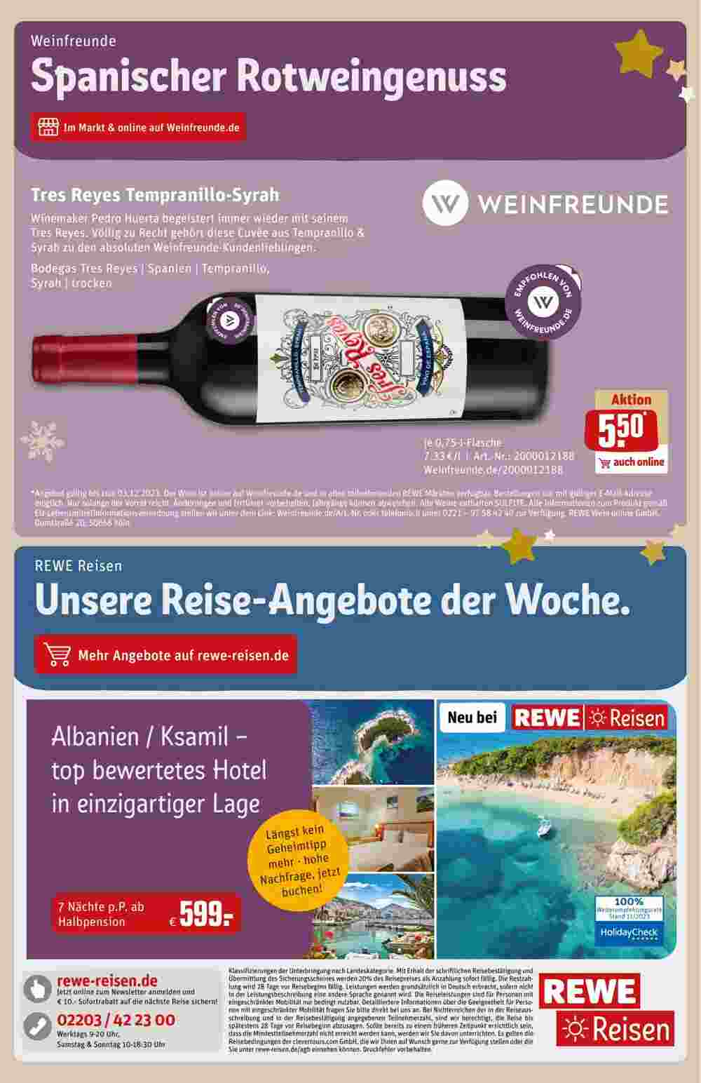 REWE PETZ Prospekt (ab 27.11.2023) zum Blättern - Seite 19