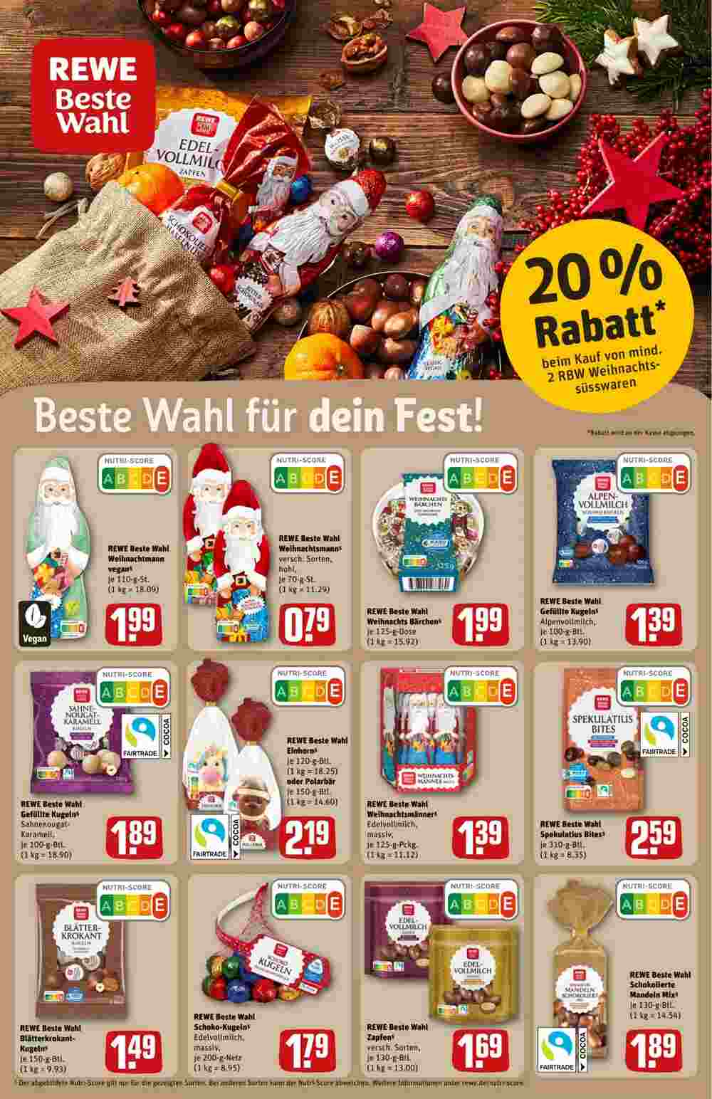 REWE PETZ Prospekt (ab 27.11.2023) zum Blättern - Seite 21