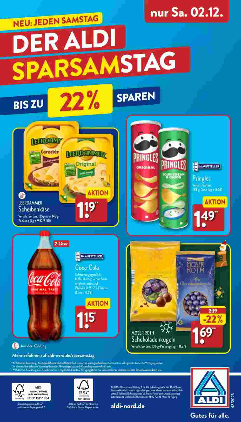 Aldi Nord Prospekt (ab 27.11.2023) zum Blättern - Seite 32