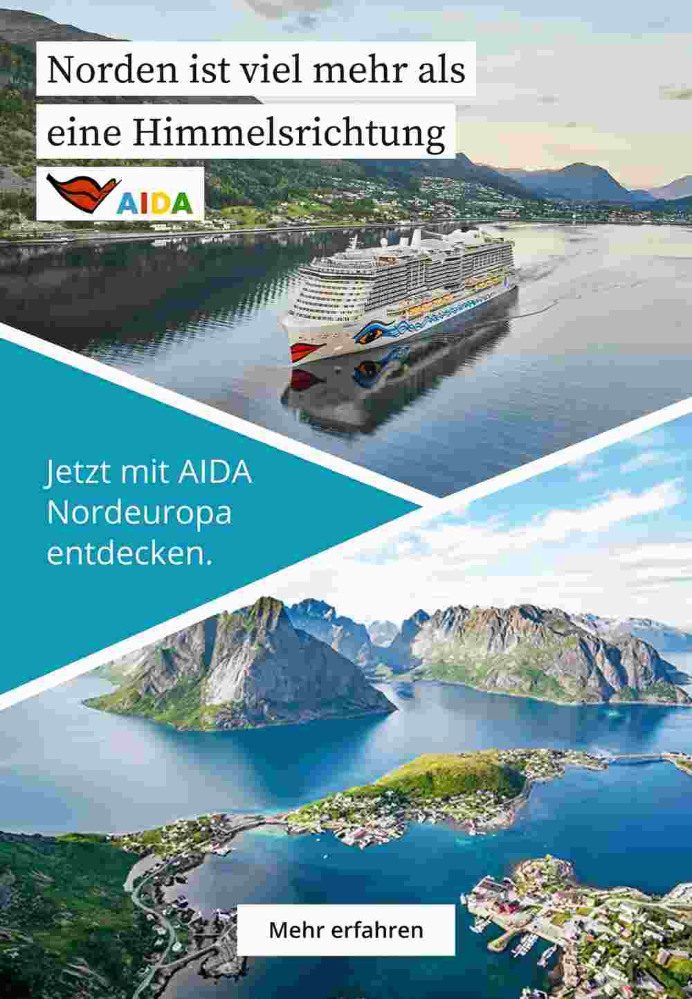 Aida Cruises Prospekt (ab 30.11.2023) zum Blättern - Seite 1