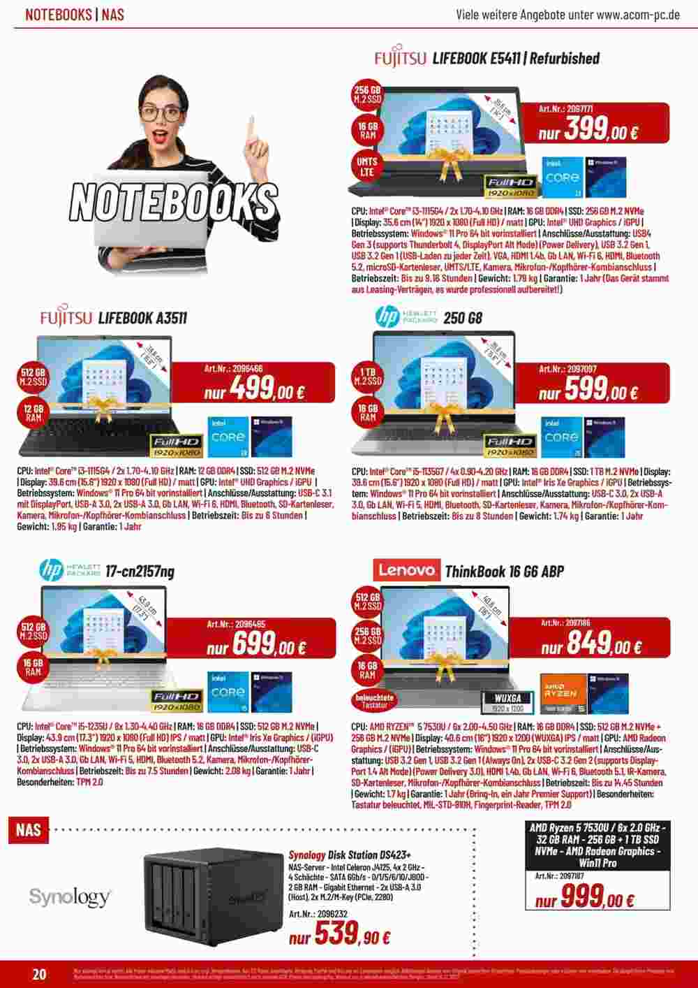 ACom PC Prospekt (ab 30.11.2023) zum Blättern - Seite 20