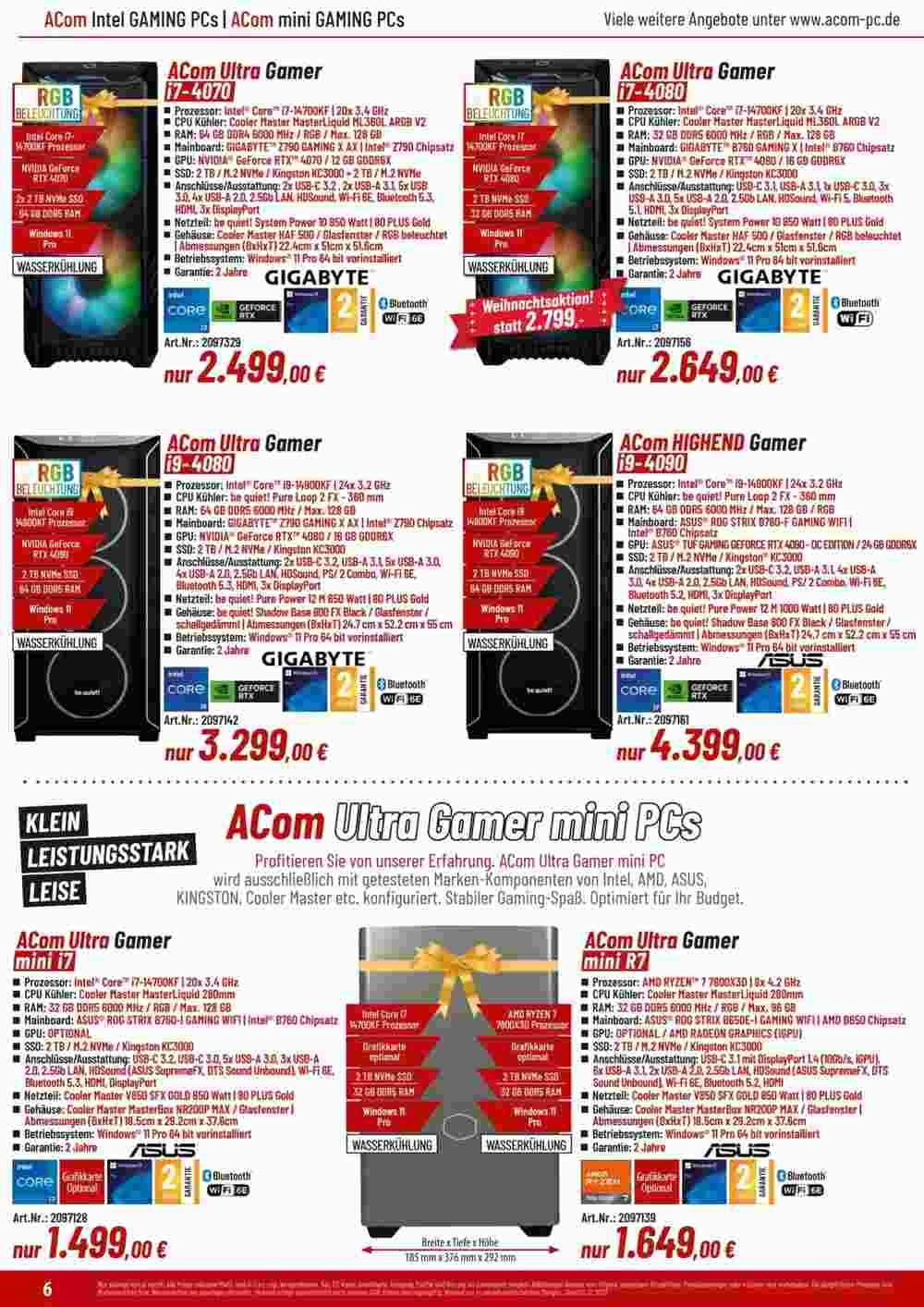 ACom PC Prospekt (ab 30.11.2023) zum Blättern - Seite 6