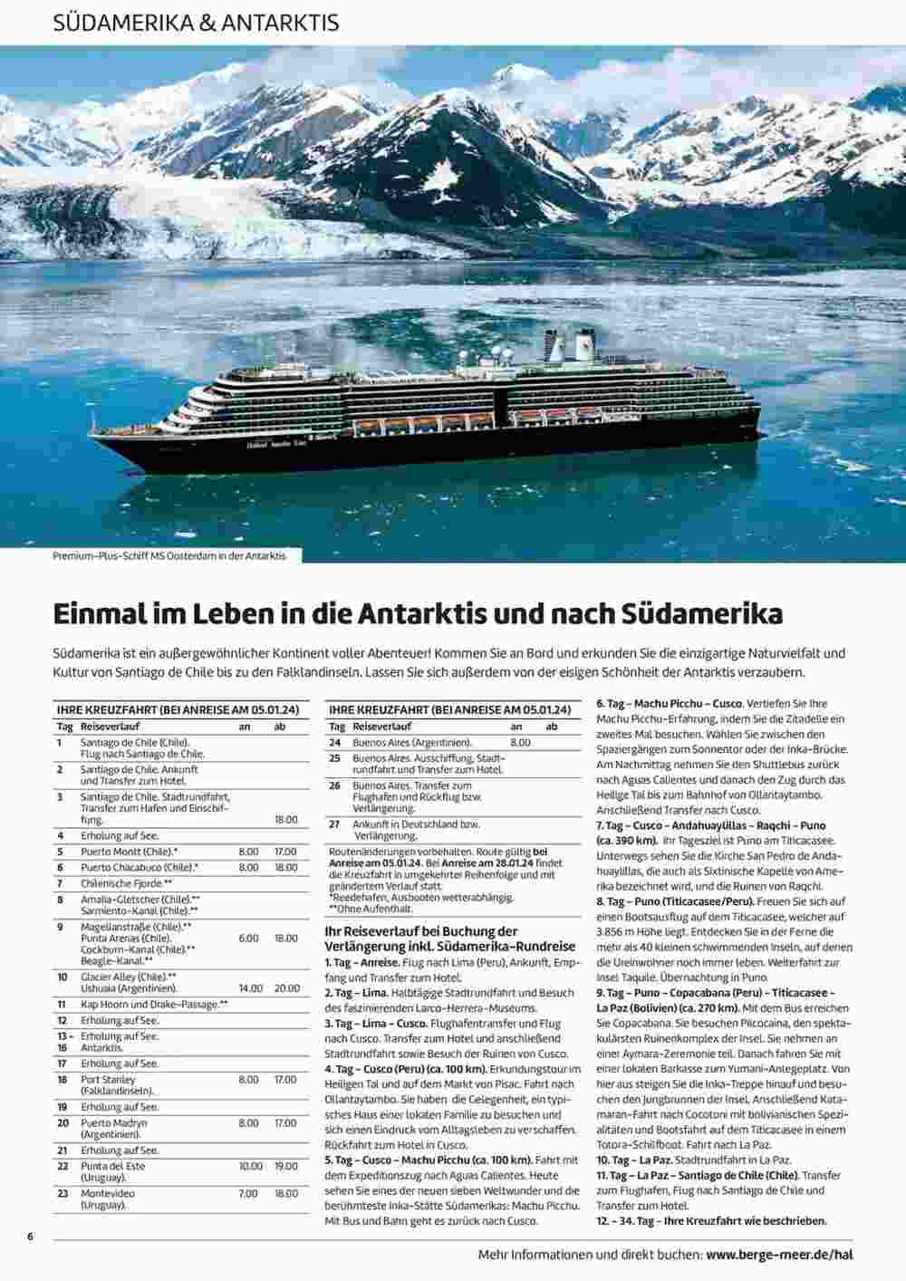 Berge & Meer Prospekt (ab 01.12.2023) zum Blättern - Seite 6