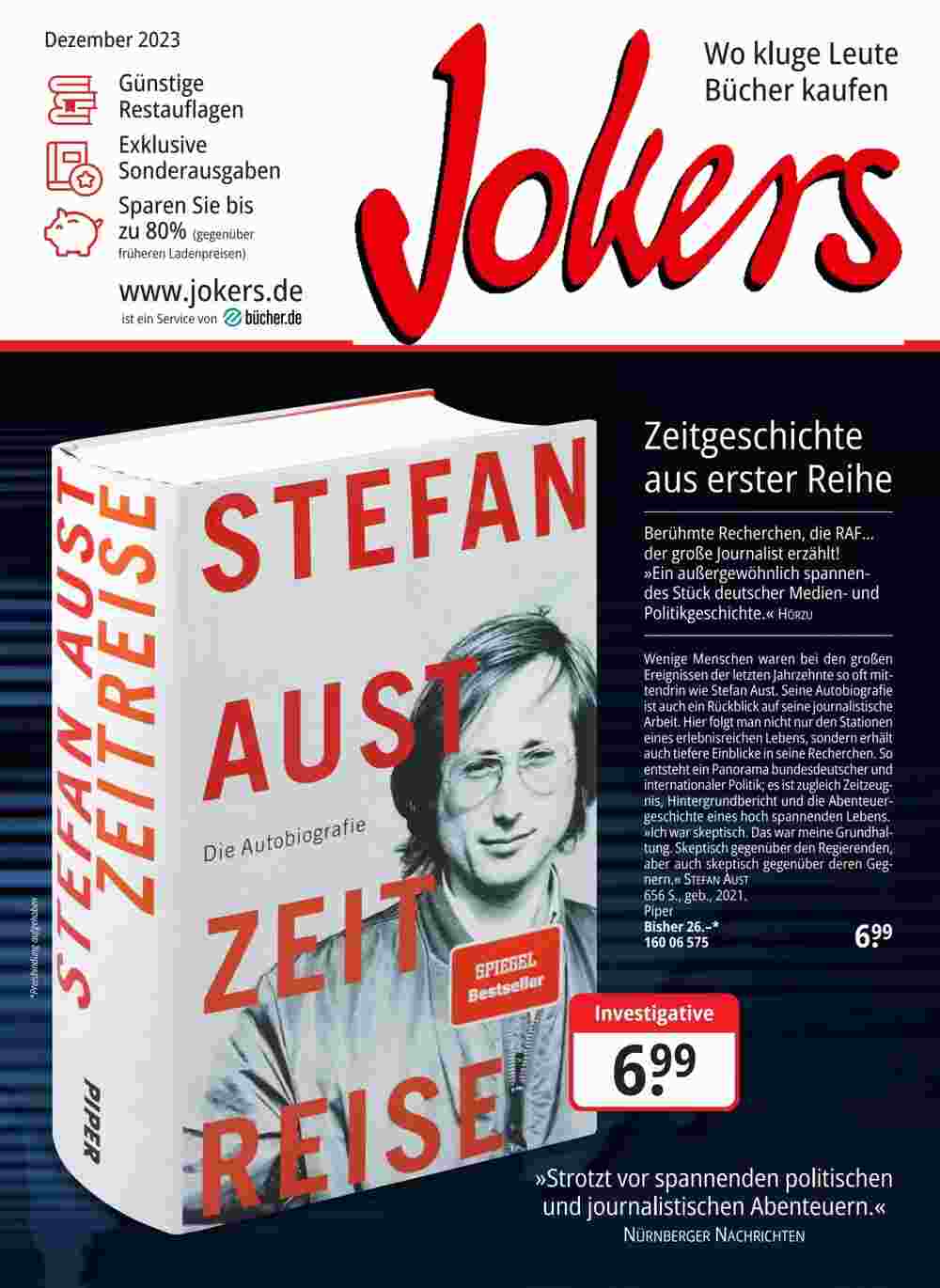 Jokers Prospekt (ab 01.12.2023) zum Blättern - Seite 1