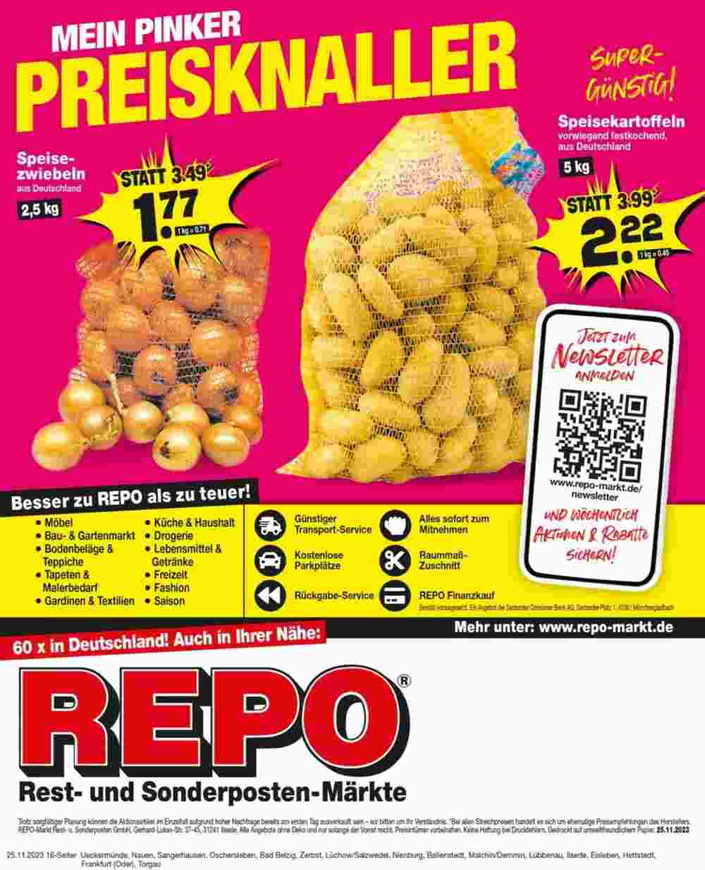 Repo Markt Prospekt (ab 01.12.2023) zum Blättern - Seite 16