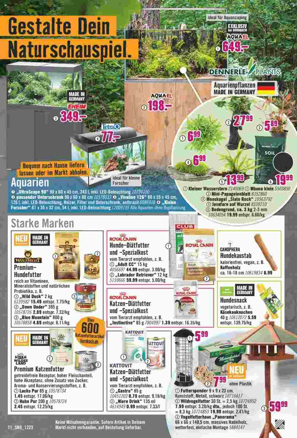 Hornbach Prospekt (ab 01.12.2023) zum Blättern - Seite 11