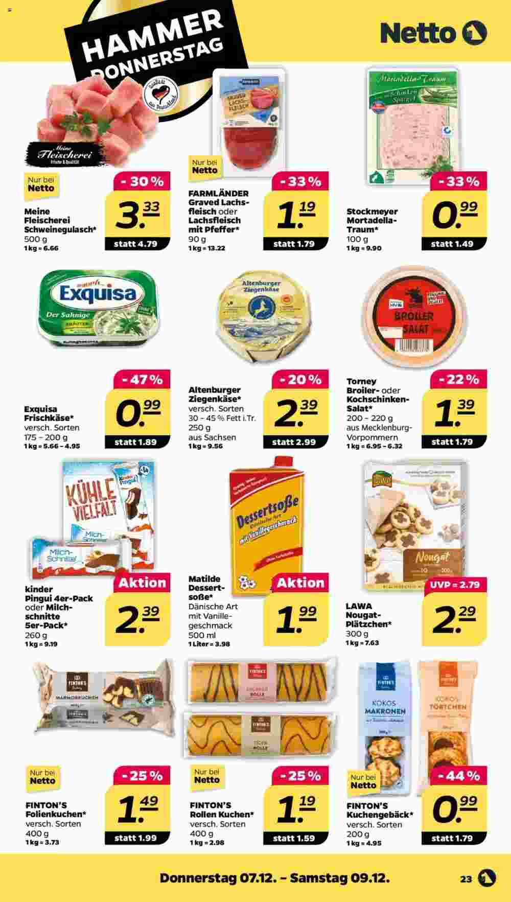 NETTO Prospekt (ab 03.12.2023) zum Blättern - Seite 23