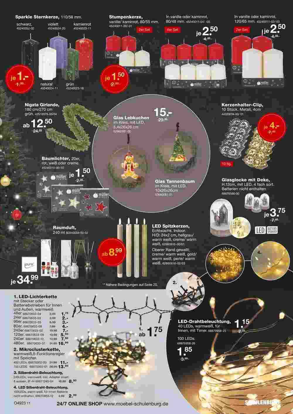 Möbel Schulenburg Prospekt (ab 03.12.2023) zum Blättern - Seite 11