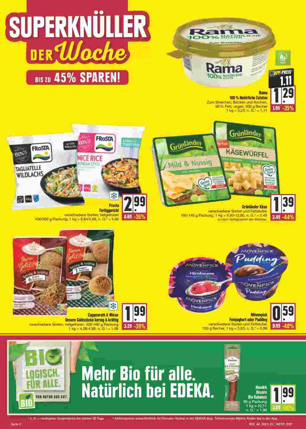 Edeka Wegner Prospekt (ab 03.12.2023) zum Blättern - Seite 2