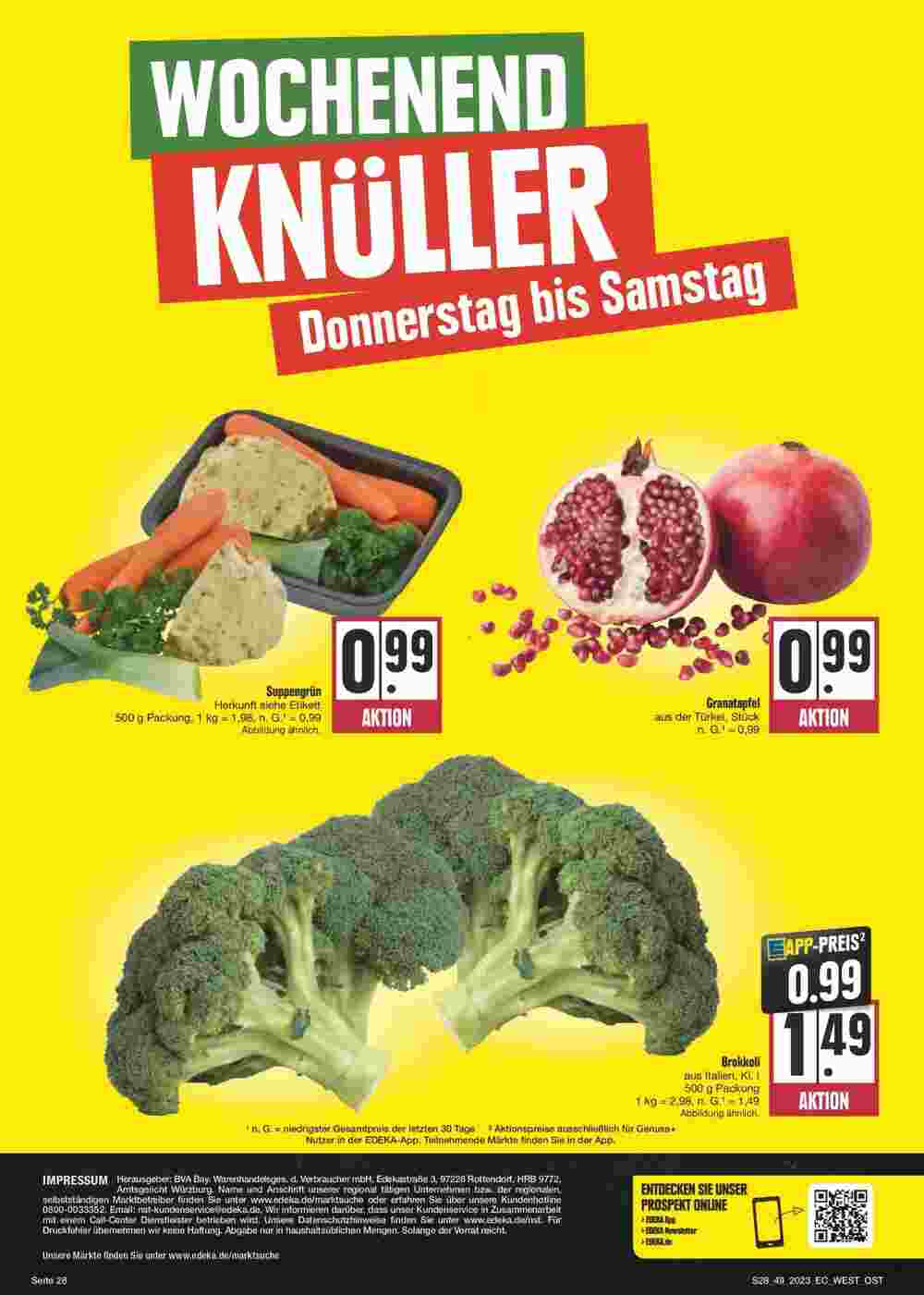 Edeka Wegner Prospekt (ab 03.12.2023) zum Blättern - Seite 28