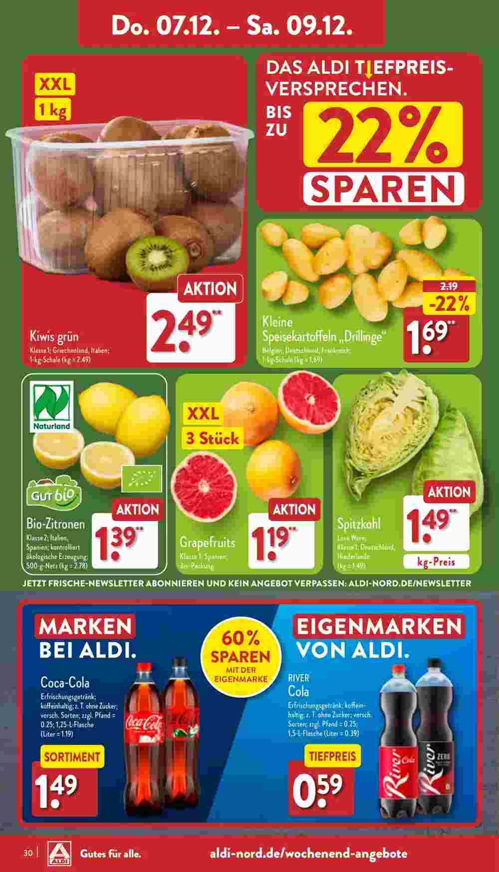 Aldi Nord Prospekt (ab 04.12.2023) zum Blättern - Seite 30