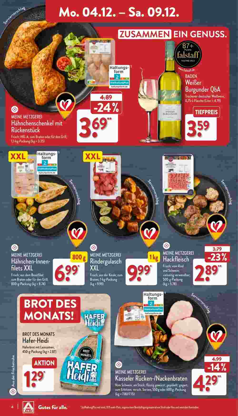 Aldi Nord Prospekt (ab 04.12.2023) zum Blättern - Seite 4