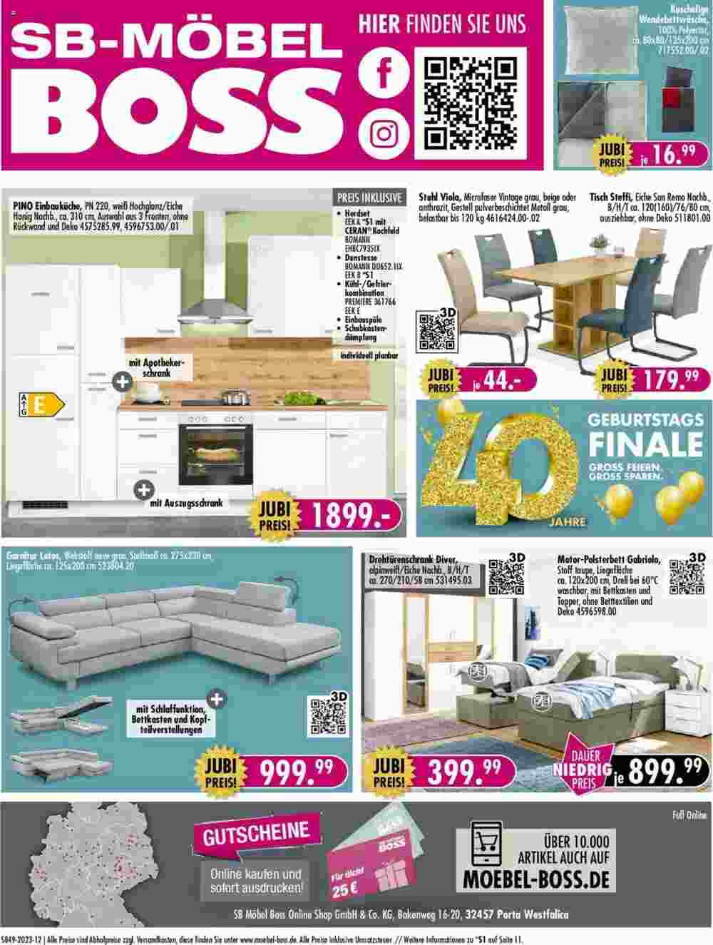 Möbel Boss Prospekt (ab 04.12.2023) zum Blättern - Seite 12