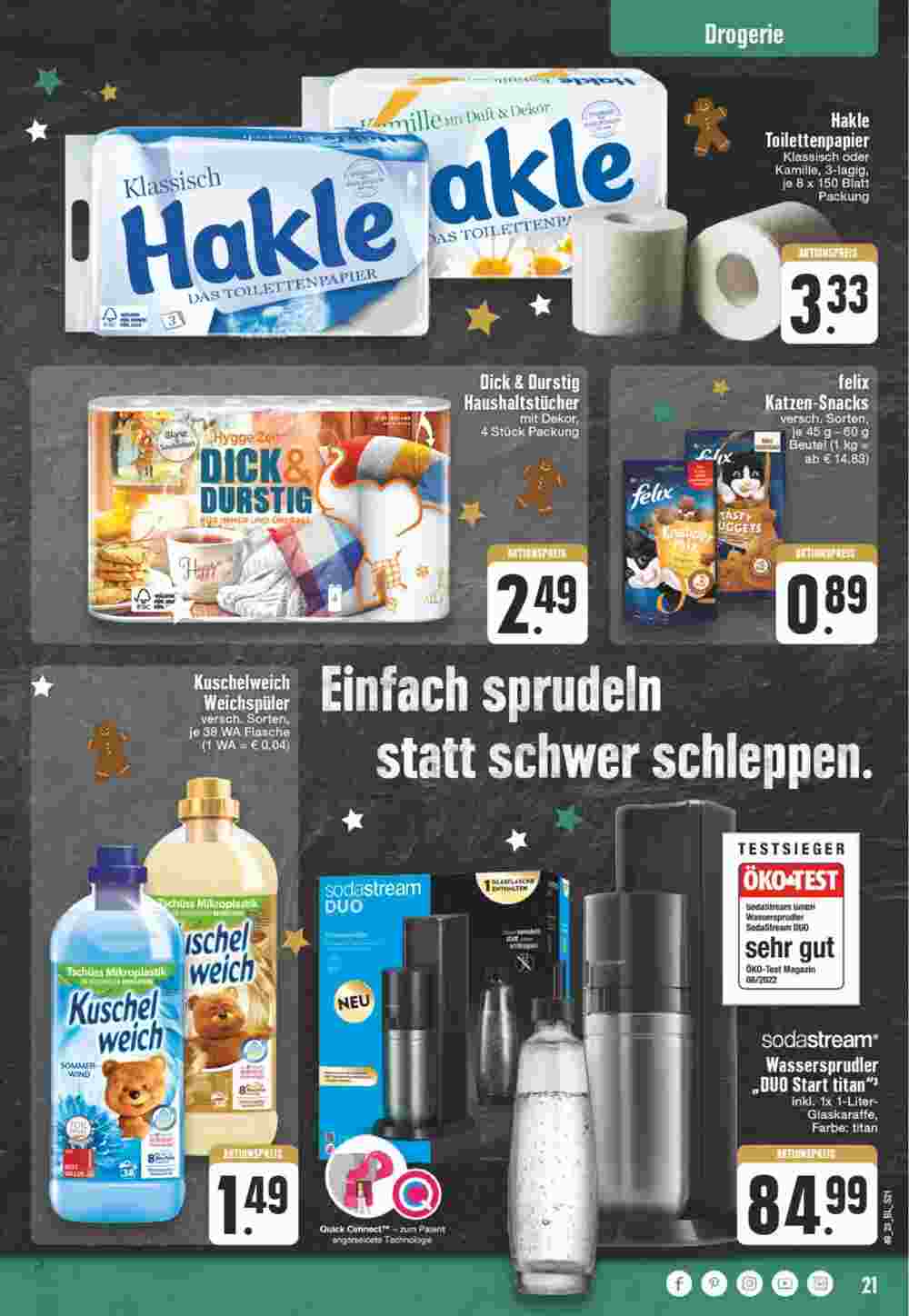 EDEKA Hövener Prospekt (ab 04.12.2023) zum Blättern - Seite 21