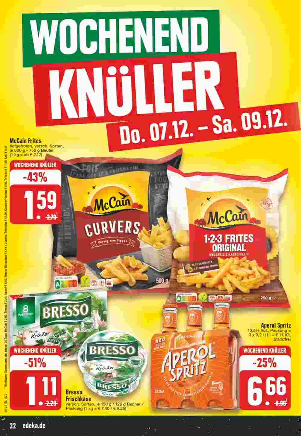 EDEKA Hövener Prospekt (ab 04.12.2023) zum Blättern - Seite 22